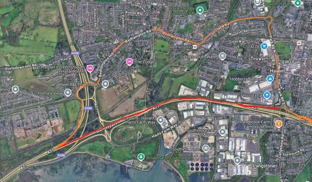 A27 Havant Bypass closures