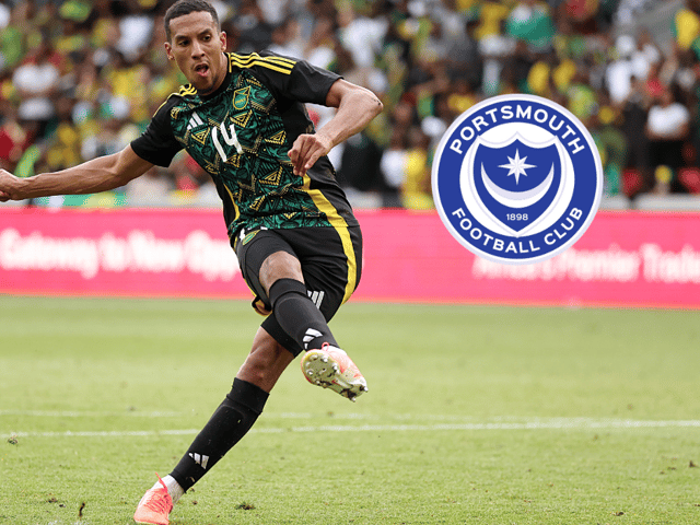 Pompey loanee Isaac Hayden has been in World Cup action for Jamaica ahead of the Concacaf Gold Cup. Pic: Getty.