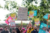 Staff across all three HSDC campuses have gone on strike over devastating job cuts following serious cash flow issues and a financial blackhole. 


Pictured is: Staff at HSDC in Havant.

Picture: Sarah Standing (130625-7876)