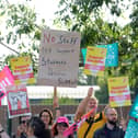 Staff across all three HSDC campuses have gone on strike over devastating job cuts following serious cash flow issues and a financial blackhole. 


Pictured is: Staff at HSDC in Havant.

Picture: Sarah Standing (130625-7876)