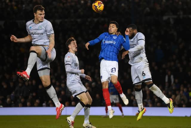 Japhet Tanganga against Pompey.