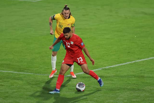 Palestine's Omar Faraj is scoring goals in Sweden