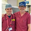 Father and son, Nicholas and Alexander Bennett, operated alongside each other for the first time in their professional careers.