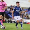 Ipswich Town midfielder Cameron Humphreys