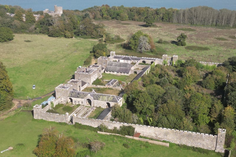 The guide price for the Norris Castle Estate in isolation is £3m and £4.5m for both estates.