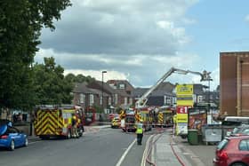 Firefighters from across Hampshire have raced to a flat fire in Portswood Road, Southampton. 
Cosham and Fareham crew members are at the scene alongside St Mary’s, Hightown, Eastleigh, Redbridge, Winchester, Hamble, and Lyndhurst. 