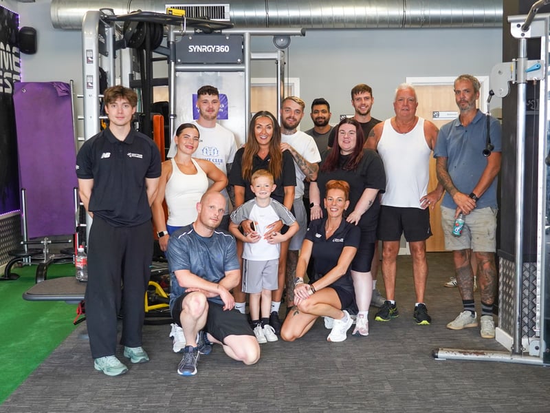 The team at Anytime Fitness, Cosham, has hosted a 24 hour workout fundraising event to show support for the family of  Beth Martin. 

Picture: Alec Chapman