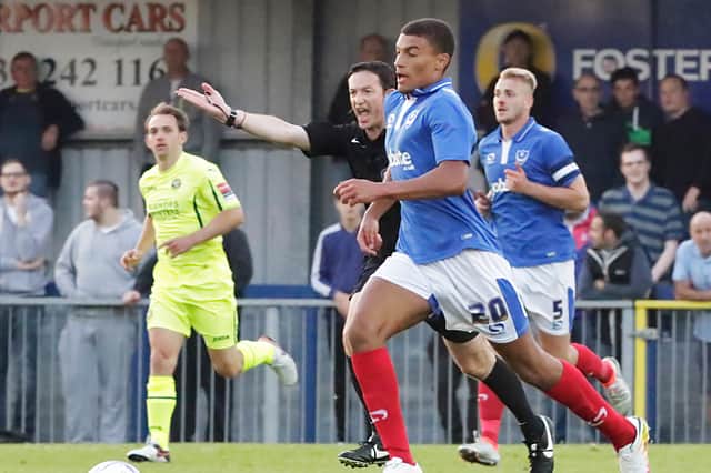 Christian Oxlade-Chamberlain in action against the Hawks during pre-season in July 2016. Picture: Barry Zee