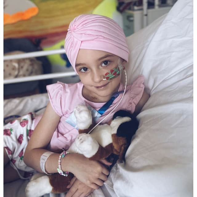 Isla was diagnosed with stage 4 Neuroblastoma in May and has started a 15 month course of chemotherapy.