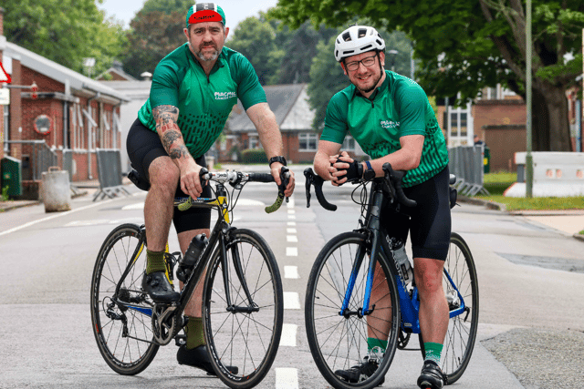 CPO Andy Leonard from the Institute of Naval Medicine and Ian 'Ticker' Udell-Hart from HMS Sultan will tackle the gruelling 'Chase the Sun South' challenge on Saturday, 21 June.