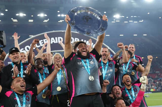 World XI won Soccer Aid 5-4 after a winning goal from presenter Big Zuu