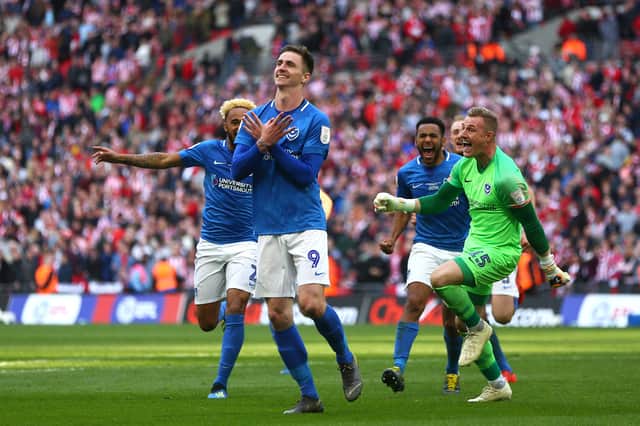 Former Pompey striker Oli Hawkins is on the move.