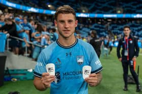 Pompey have signed Adrian Segecic from Sydney FC