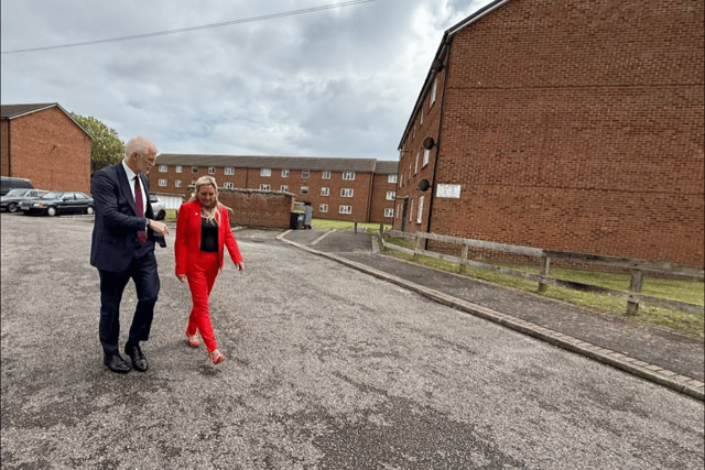 Dozens of military houses have been considered uninhabitable after being purchased from property company Annington. Minister for veterans and people, Al Carns, visited Hilsea in Portsmouth to hear the thoughts of armed force personnel regarding military housing. The Labour politician, toured by Portsmouth North MP Amanda Martin, promised to "stop the rot" of substandard housing.