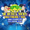 The Secret Society's child-friendly rave has been moved to Pitt Street Skatepark to cope with the high demand.