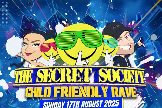 The Secret Society's child-friendly rave has been moved to Pitt Street Skatepark to cope with the high demand.