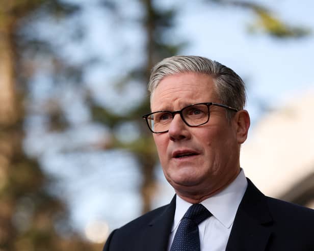 Prime minister Sir Keir Starmer has called a Cobra meeting due to escalating tensions between Israel and Iran. Pictured: Mr Starmer during the G7 Leaders Summit on June 15, 2025 in Kananaskis, Canada.