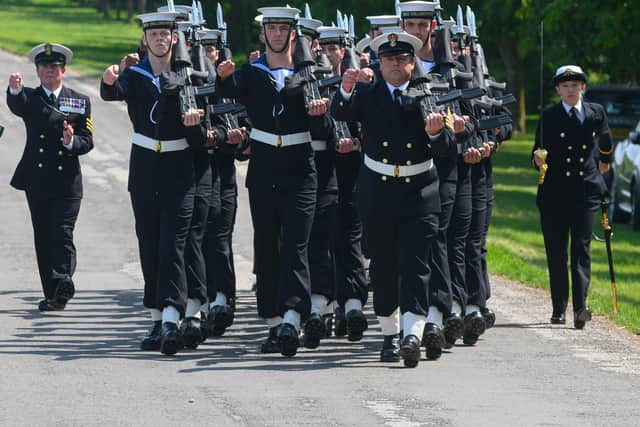 Event - The Collingwood Battalion Memorial Parade. The parade remembers the actions and lose of life of the Royal Naval battalion during WW1 especially during the Gallipoli campaign.