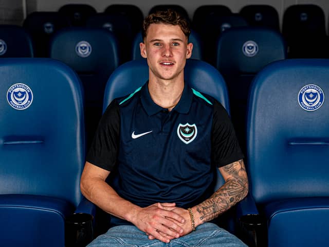 Pompey have announced the signing of Adrian Segecic. Picture: Portsmouth FC