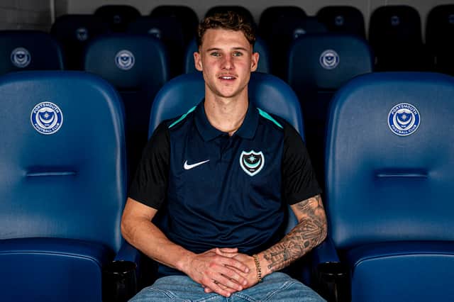 Pompey have announced the signing of Adrian Segecic. Picture: Portsmouth FC