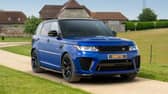 The Range Rover Sport SVR has an incredible V8 engine