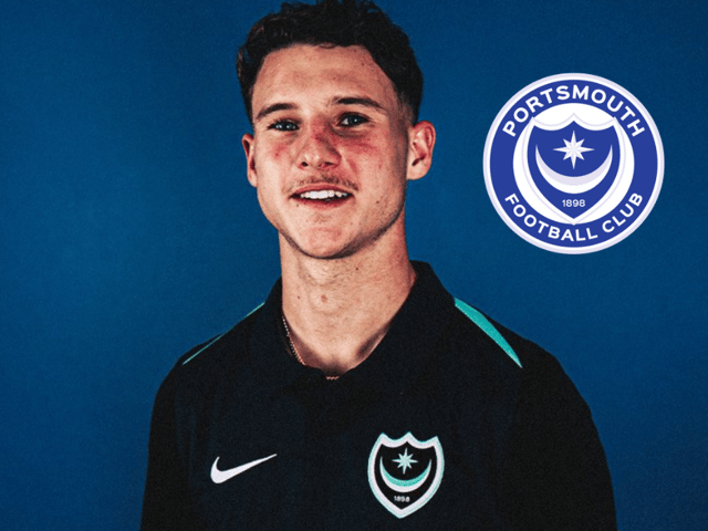 Pompey new boy Adrian Segecic. Pic: Portsmouth FC
