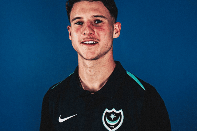 Pompey new boy Adrian Segecic. Pic: Portsmouth FC