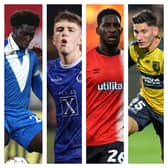 From left to right: Patrick Nuamah, Tomas Galvin, Shandon Baptiste and Nectar Triantis are among the players to have been linked with Pompey this summer.