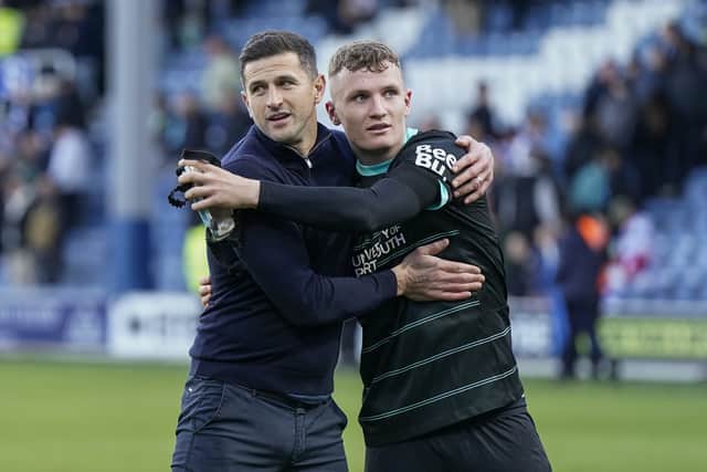 John Mousinho on Mark O'Mahony.