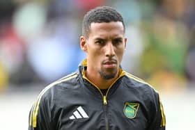 Pompey loanee Isaac Hayden on Jamaica duty. Pic: Getty