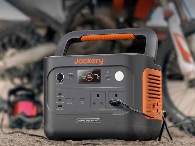  The Jackery Explorer 1000 v2 has a 1,070Wh battery capacity and a maximum output of 1,500W  