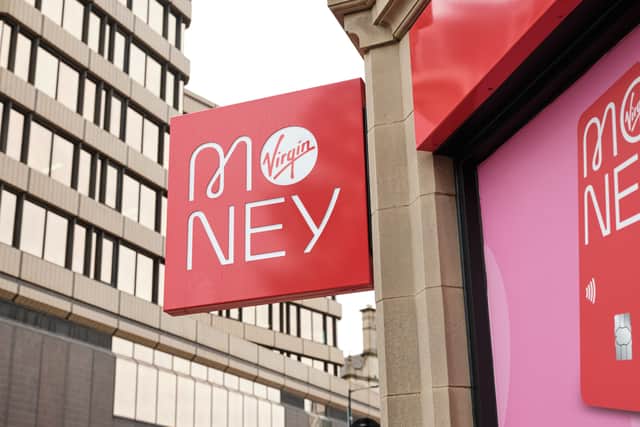 The results were released by Virgin Money