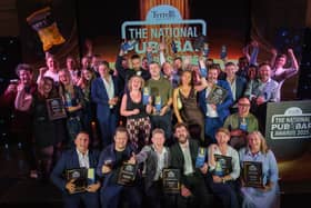 All the winners onstage at The National Pub & Bar Awards 2025
