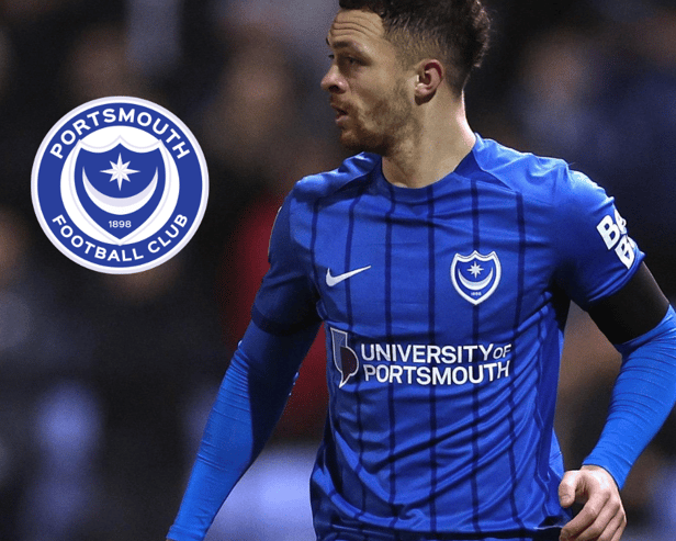 Jordan Williams joined his Pompey team-mates for fitness testing yesterday.