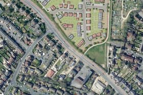 The site of phase 8 of the Berewood development in London Road