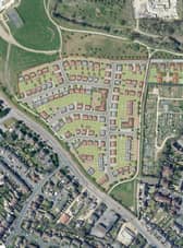 The site of phase 8 of the Berewood development in London Road