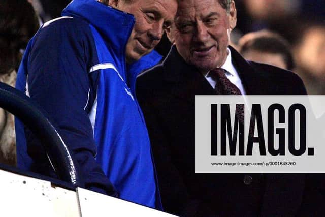 Milan Mandaric and Harry Redknapp at Pompey in 2005