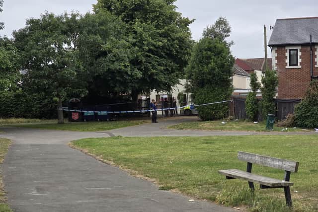 An area of Kingston Park remains closed following an incident on the evening of June 24