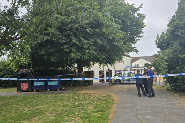 Cordon in Kingston Park