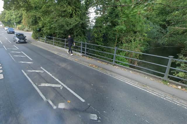 Bishopstoke Road in Eastleigh, Hampshire