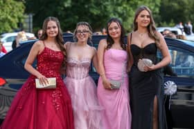 Horndean Technology College has celebrated its prom at Botleigh Grange Hotel. 

Pictured: Amalie Boyden and Francesca Vidova

Picture: Chris Moorhouse (250625-108)