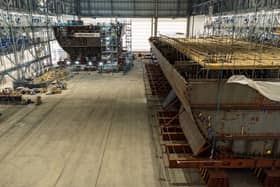 Here is the construction update for five Type 26 frigates HMS Glasgow, Cardiff, Belfast, Birmingham, and Sheffield, in Scotland.