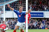Teddy Sheringham in his Pompey days. Pic: Steve Reid.