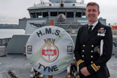 Lieutenant Commander Sam Fields has become the new Commanding Officer of the Portsmouth-based warship HMS Tyne.