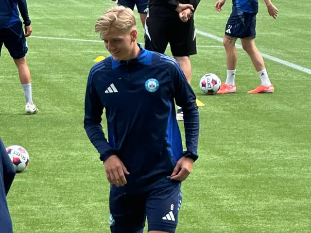 Silkeborg's Pelle Mattsson, who's been linked with a move to Pompey. Pic credit: Midtjyllands Avis