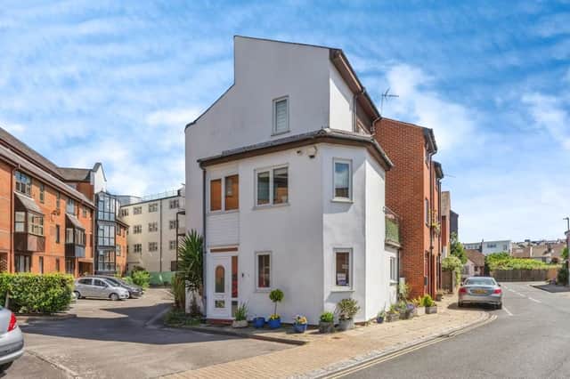 Stylish Southsea town house three-bed, three-storey home near the seafront for £415,000