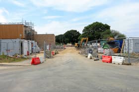 Construction site at Marrelsmoor Avenue, Waterlooville, where Newlands Primary Academy is being built

Picture: Chris Moorhouse (250625-32)