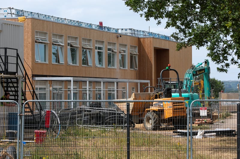 Construction site at Marrelsmoor Avenue, Waterlooville, where Newlands Primary Academy is being built

Picture: Chris Moorhouse (250625-32)