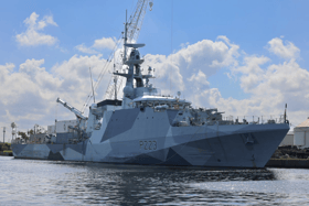 HMS Medway has completed her maintenance period and is back patrolling the Caribbean region.