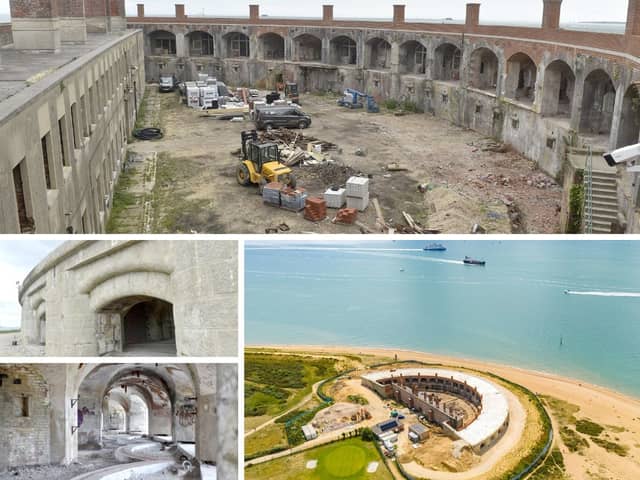Inside the transformation of Fort Gilkicker